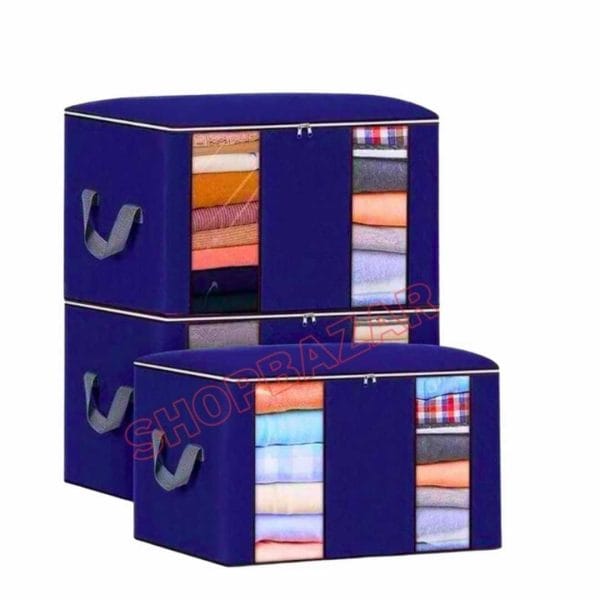 প্রিমিয়াম মানের কুইল্ট স্টোরেজ ব্যাগ ( N2C ) অতিরিক্ত বড় আকারের এবং উচ্চ মানের জিপার, পোশাক রাখুন খুব যত্নে ,