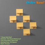 প্রিমিয়াম কোয়ালিটি ১ পিস টি শেপ ওয়াল স্ট্যান্ড আঠালো সিস্টেম খুব সহজে সেটিং করতে পারবেন !