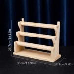 আপনার শখের চুড়ি গুলোকে সাজিয়ে রাখুন নান্দনিক কাঠের চুরির আলনায়।