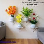 স্কয়ার শেফ ৮ পিসের কম্বো প্যাক , ৪ পিস ওয়াল স্ট্যান্ড এবং ৪ পিস ফুলের টপসহ ফুল পাচ্ছেন !