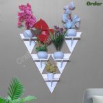 Triangle Shelf without flower