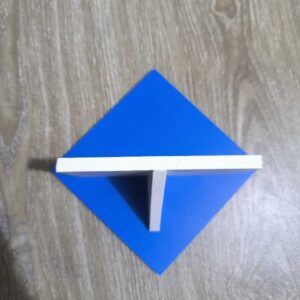 প্রিমিয়াম কোয়ালিটি ১ পিস স্কয়ার শেফ ওয়াল স্ট্যান্ড আঠালো সিস্টেম খুব সহজে সেটিং করতে পারবেন !